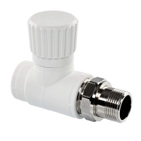 Вентиль PPR радіаторний прямий 20x1/2