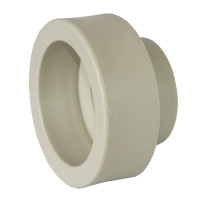 Муфта PPR редукційна 75 х 50 Tebo сіра 10/60