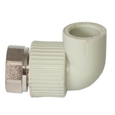 Кутник PPR з накидною гайкою Ø32 х 1 1/4