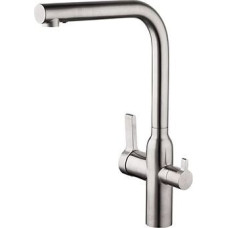 G4399-4 Змішувач для кухні під фільтр Г-подібний гусак корпус з нерж. сталі гайка Ø35 GAPPO 1/8