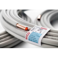 Труба мідна в ізоляції м'яка в бухті WICU® Rohr Ø15 х 1 мм KME 5м/25м