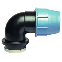 1009  UNIDELTA  Коліно затискне  Ø25 х 3/4