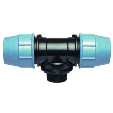 1010 UNIDELTA Тройник зажимной Ø75 х 2 1/2