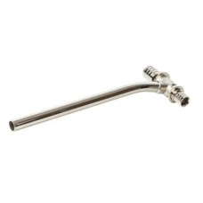 1023049 Трійник хром Q&E для підключення радіатора Ø16 х 15 х 16 мм L=300 мм Uponor GmbH