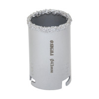 Коронка кільцева з вольфрамовим напиленням 43мм Sigma 1512121