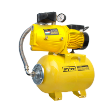 Насосна станція MYTEC JL 1,1 кВт чавун довга база (24 л сталь жовтий MYTEC+PM-5)