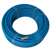 Труба PERT-OXY 5-ти шарова в гофрі СИНЯ Ø 16х2,0мм  Pestan Сербія 50 м