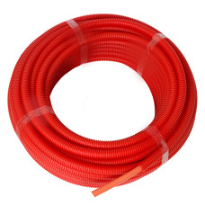 Труба PERT-OXY 5-ти шарова в гофрі ЧЕРВОНА Ø 16х2,0мм  Pestan Сербія 50 м