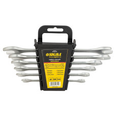 Ключі ріжкові 6шт 6-17мм CrV satine Sigma 6010311