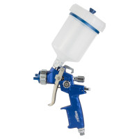 Фарборозпилювач HVLP Ø1.7мм 170-285 л/хв 2.5бар в/б 500мл пласт Refine 6812411