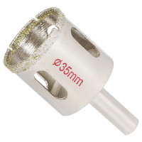 Коронки алмазные по керамике и стеклу Ø35мм Sigma 1541351