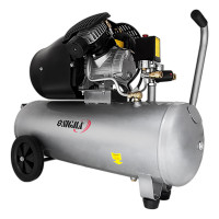 Компресор двоциліндровий 2.5кВт 455 л/хв 10бар 50л 2 крана Sigma 7043721