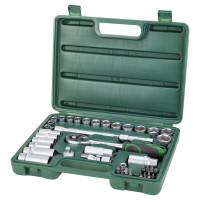 Набір насадок торцевих і біт 3/8