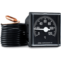 91312215 Капілярний квадратний термометр  TQ 45 P 45 х 45 мм 0/120°С L=1500 мм Cewal S.p.A.