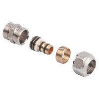 Перехідник металопластиковий Icma №531 16х1/2