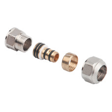 Перехідник металопластиковий Icma №532 16х3/4