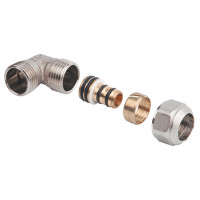 Кутник металопластиковий Icma №544 20х1/2