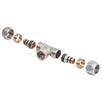 Трійник металопластиковий Icma №548 20х3/4