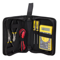 Набір мультиметр цифровий + плоскогубці і викрутки кейс Sigma 4008531