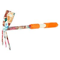 Мотика комбінована плоска + 3 зубці orange TPR FLORA 5043054