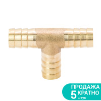 З'єднання для шланга T 12мм латунь Sigma 7024251
