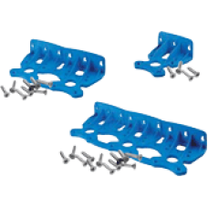 RB7400019 Кріплення фільтра настінне потрійне пластик WALL BRACKET TRIO BLU Atlas Filtri