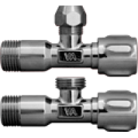 C158684 Кран вентильний для сантехприладів ZAMAC Ø1/2