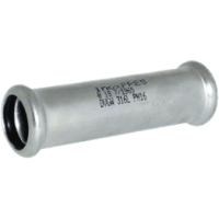183018001 Муфта прохідна нержавіюча Ø18  INOXPRES® RM