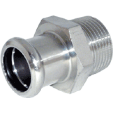 187304018 Перехідник нержавіючий Ø18 х 3/4