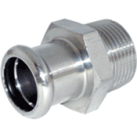 187100035 Перехідник нержавіючий Ø35 х 1