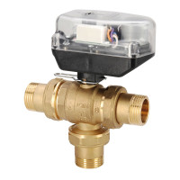 Шаровой зонный вентиль Icma №343 разделитель потока 1 1/4