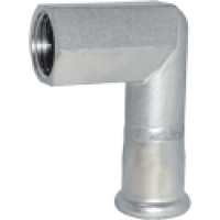 198304015 Коліно нержавіюче Ø15 х 3/4