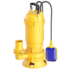 Насос фекальний MYTEC WQD 1200 1,2 кВт чавун з подрібнювачем + 10 м кабеля