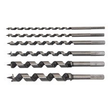 Набір свердел гвинтових для коловороту 6шт Ø6, 8, 10, 12, 16, 20мм, довжина 230мм Sigma 1302211