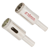 Коронки алмазні по кераміці і склу Ø16мм Sigma 1541161