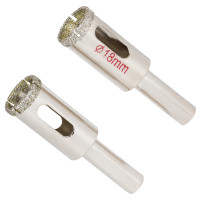 Коронки алмазні по кераміці і склу Ø18мм Sigma 1541181