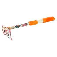 Граблі 5 зубців orange TPR FLORA 5043024
