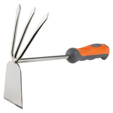 Мотика комбінована плоска + 3 зубці нерж ABS + TPR FLORA 5041454