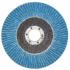 Круг пелюстковий торцевий Т29 конічний ZA Ø125мм P80 Sigma 9173541