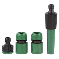 Набір для поливу: насадка розпилювач 2-х режимна 2 конектора + адаптер Grad 5012605