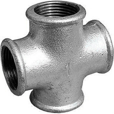 18025003 Хрестовина оцинкована білий чавун Ø1/2