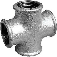 18025008 Хрестовина оцинкована білий чавун Ø2