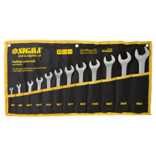 Ключі ріжкові 12шт 6-32мм CrV satine тк чохол Sigma 6010341