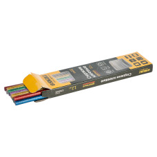 Набір стержнів клейових Ø8 * 200мм 12шт 0,2кг кольорові Sigma 2703151