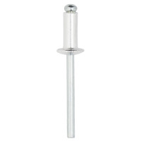 Заклепки алюмінієві Standard 4,8 * 12,70мм 50шт Sigma 2612651