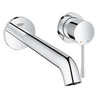 Змішувач для раковини Grohe Essence 19967001 на два отвори зі стіни L-Size