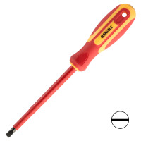 Викрутка діелектрична шліцьова SL6,0x125мм 1000В CrV Sigma 4008091