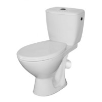 Компакт Cersanit 382 KORAL 031 3/6 з кришкою поліпропілен