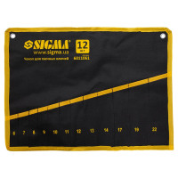 Чохол для гайочних ключів 12шт Sigma 6011061