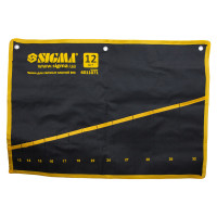 Чохол для гайочних ключів 12шт big Sigma 6011071